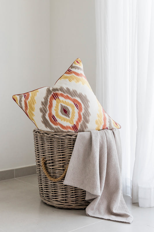 Sunset Ikat Cushion Cover Artisan Living Collection